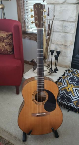 Vintage 1980’s One Of A Kind Handmade Acoustic Gurian Guitar Spruce And Koa Rare