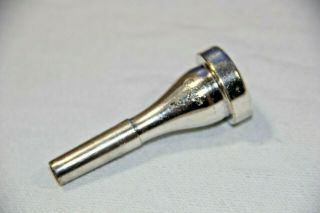Olds 3 Cornet Mouthpiece Vintage.  Silver Plated