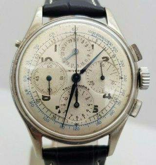 Vintage Universal Geneve Dato - Compax 35.  5mm Chronograph Hand - Winding Cal 283