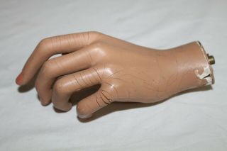 Vintage Mannequin Female Left Hand curved fingera 2