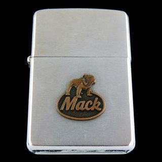 Vintage 1969 Zippo Mack Trucks Lighter