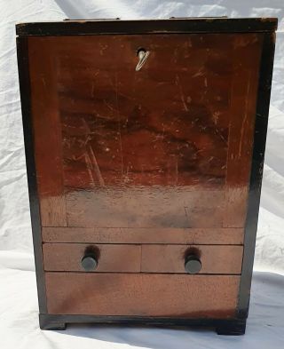 Vintage Table Top Coin Operated Cigarette Dispenser Machine Fully & Key