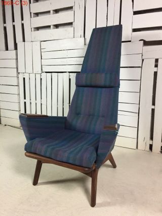 Vintage Adrian Pearsall Craft Associates Authentic 1865 - C Slim Jim Lounge Chair