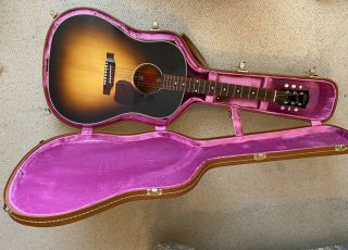 Gibson J - 45 True Vintage 2011 Vintage Sunburst Acoustic Guitar Ohsc -