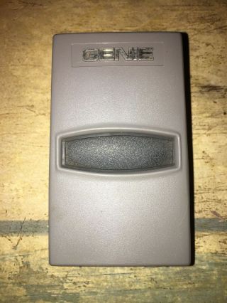 Vtg Genie At - 85 Garage Door Gate Opener Remote Control With Clip