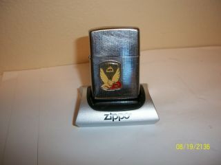 Zippo Lighter Vietnam Era Airborne 503 The Rock With Stand