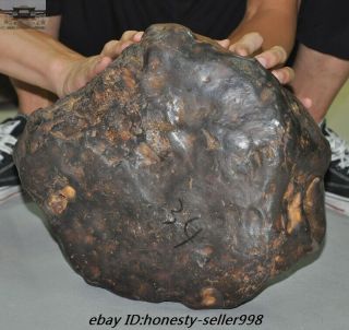 34 Kg Antiques Rare Nickel Iron Meteorite Iron Muonionalusta Natural Formed