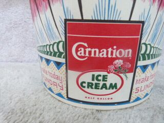 2 VINTAGE Dairy Advertising Give Aways CARNATION ICE CREAM Indian Headdress EUC 3
