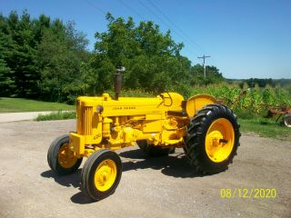 John Deere 420 I Slant Steer Antique Tractor farmall allis oliver a b 2