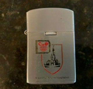 Vintage Walt Disney World Silver Lighter