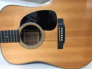 Vintage 1978 Martin HD - 28 Acoustic Guitar With Hardmolded Martin Case 3