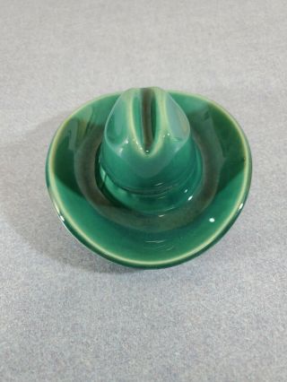 Vintage Ceramic Cowboy Hat Ashtray