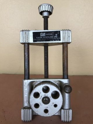 Vintage - Sears Craftsman 9 - 4186 Revolving Turret Doweling Jig