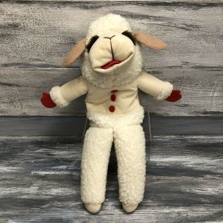Vintage 1992 Shari Lewis Lamb Chop 16 " Plush Hand Puppet Toy