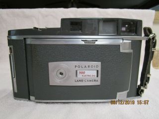 Vintage Polaroid 900 Electric - Eye Land Camera with Case and owner manuel 2
