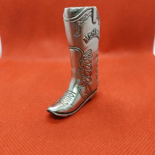 Vintage Rare Marlboro Cigarette Lighter Case Cowboy Boot Collectible 2