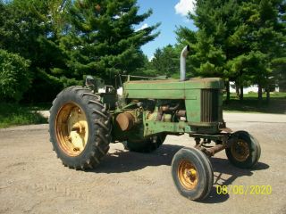 John Deere 70 Antique Tractor Wide Front 3 Point Farmall Allis Oliver