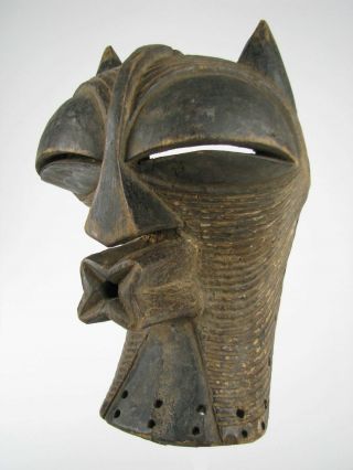 Gothamgallery Fine African Art - Drc Songye Female Kifwebe Tribal Mask - W