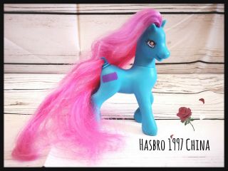 My Little Pony 1997 China Mon Petit Poney G2 Vintage Hasbro Bigoudi
