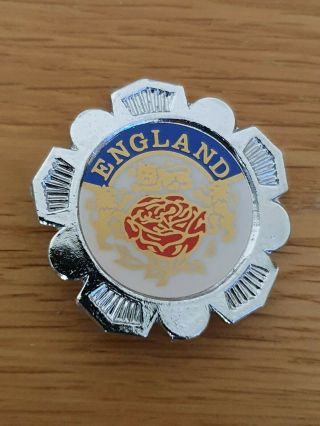 Vintage England Insert Badge 1970s World Cup Football Pin Badge