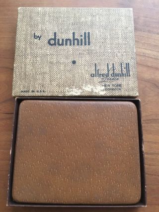 Vintage Dunhill Pigskin Cigarette Case