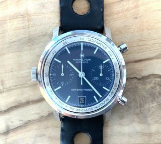 Vintage Hamilton Chronograph Watch Chrono - Matic Automatic Cal.  11