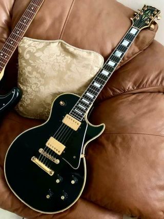 Gibson Vintage Les Paul Deluxe Goldtop 1973 & 1970 Les Paul Custom Both 2