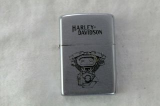 Harley Davidson Zippo Lighter In Made In 1981