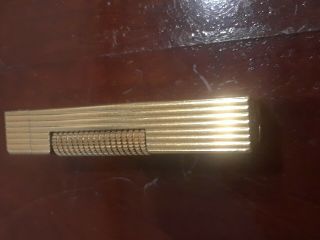 Duhill Lighter RARE Vintage Alfred Dunhill 14K Gold Plated Rollagas Lighter 3