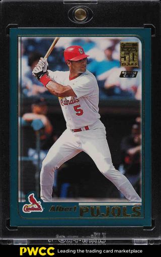2001 Topps Traded Albert Pujols Rookie Rc T247