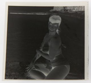 Bettie Page 1954 Camera Negative Bunny Yeager Estate Nude Unpublished 3