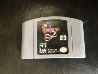 Nintendo 64 N64 Authentic Oem Resident Evil 2 Official Rare Vintage