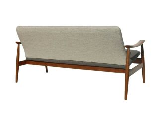 1960s Finn Juhl Danish Mid Century Modern Teak Sofa Chair