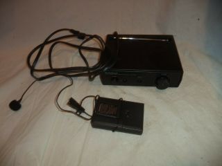Vintage Radio Shack Wireless Microphone System (32 - 1221b) 49.  890 Mhz - Nos