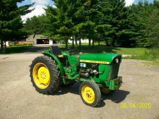 John Deere 1020 Vu Orchard Vinyard Antique Tractor Farmall Oliver A B