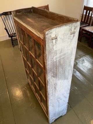 ANTIQUE GUSTAV STICKLEY Single Door Bookcase Rare Early Onondaga Shops L&JG 2