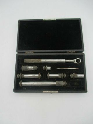 Vintage Central Tool Company Inside Micrometers Set