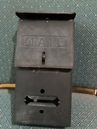 Vintage Metal,  Mail Letter Slot Box Wall Mount Mailbox