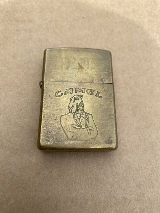 Zippo Lighter: 1932 - 1991 Camel,  Brass