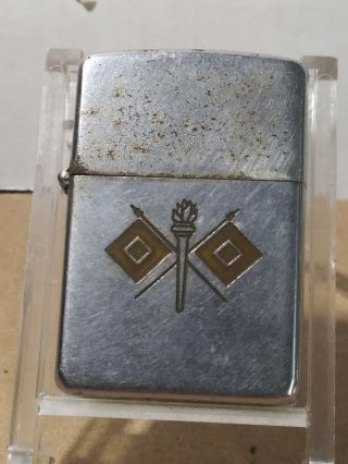 Vintage 1950s Zippo Lighter Us Army Signal Corps