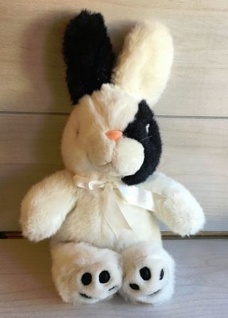 A57 Vintage 1991 Fairview Easter Bunny Rabbit Plush 13 " Lovey Stuffed Toy