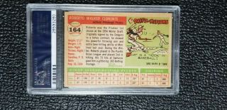 1955 Topps Roberto Clemente Rookie Pittsburgh Pirates 164 - PSA 6 EX - MT 2