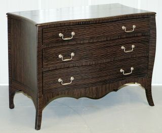 Stunning Rrp £2699 Julian Chichester Serpentine Fronted Chest Of Drawers
