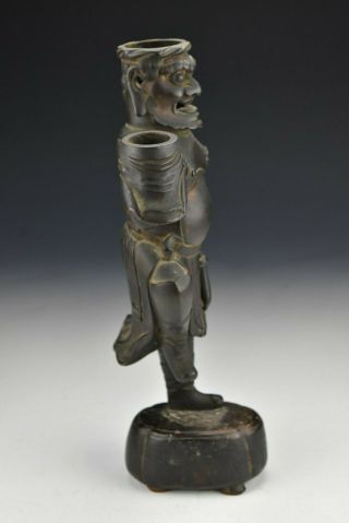 Early Chinese Bronze Statue of Dancer 16th / 17th Century Ming Dynasty 3