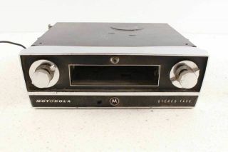 Vintage Motorola Car 8 Track Tape Player Model Tm707s