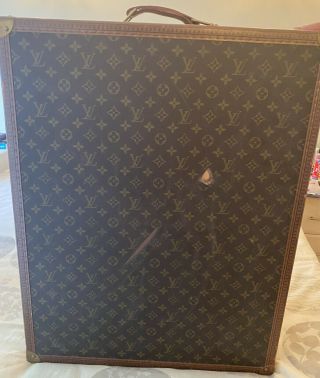 Vintage Louis Vuitton Suitcase Shoe Box