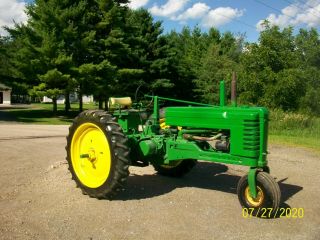 1950 John Deere BN Antique Tractor farmall allis oliver a b g h d m r 2