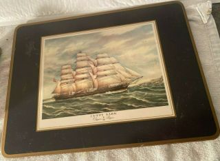 Vintage Pimpernel Clipper Ship Cutty Shark Placemats Made In England