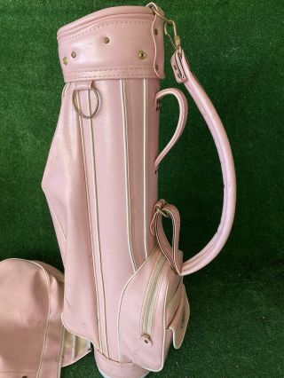Vintage Golf Bag Ladies International Pink