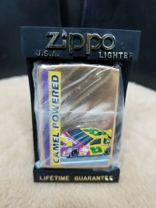 1997 Zippo Lighter Camel Powered Smokin 